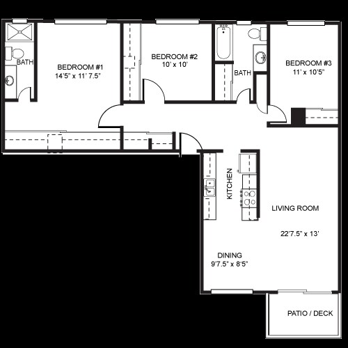 PLAN F floor plan